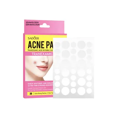 SADOER Hydrocolloid Pimple Patches, Invisible, Animal Designs - 6