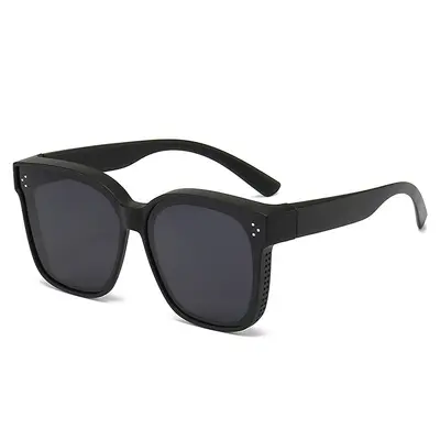 Clip-On Polarized Sunglasses, Fits Over Prescription Glasses, 2-in-1 - 7