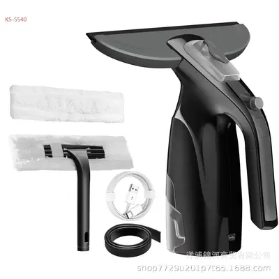 Rechargeable Handheld Window Cleaning Robot with Cleaning Cloth Set