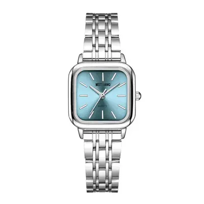 Square Women's Quartz Watch, Vintage Literary Style