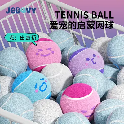 Elastic Tennis Ball Dog Toy for Pet Ball Puppy Training
