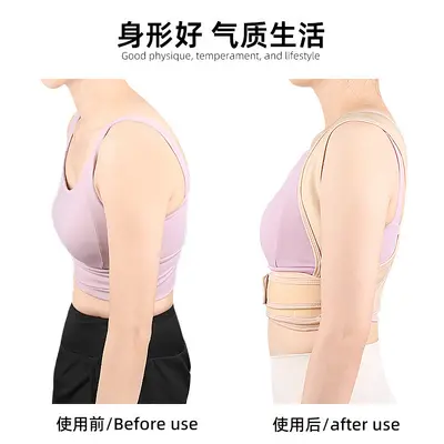 Adult Back Posture Corrector Brace with Support for Men and Women - 2