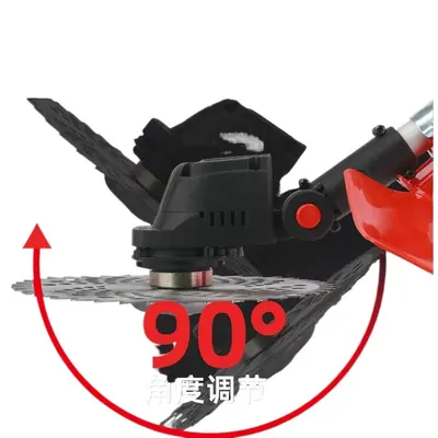 Cordless Multifunctional Electric Lawn Mower and Grass Trimmer, Lithium Battery, for Home