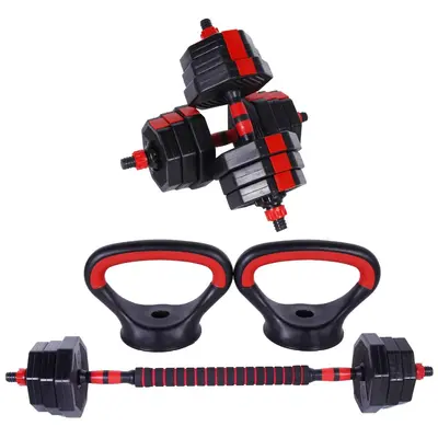 Adjustable dumbbells men's sports training set