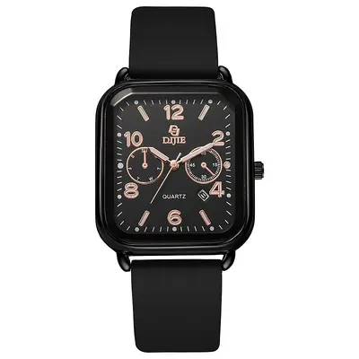 Douyin and Kuaishou Same Model Ultra-Thin Watch for High School Boys Men's Middle School Student Trendy Junior High Pointer Watch New Concept Men's Watch