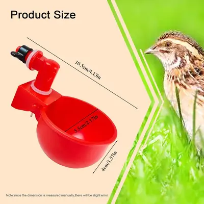 Hanging 1L Automatic Drinker for Chickens and Poultry - 5