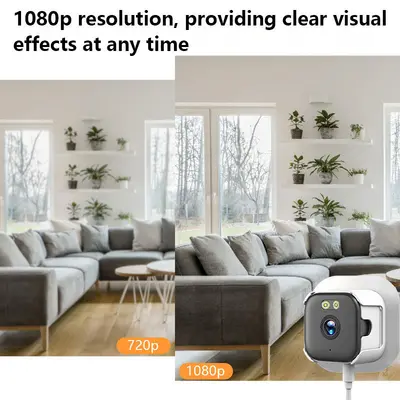 爆款2K窗户摄像头WiFi 5g双频黑光监控高清无线室内Window Camera - 5