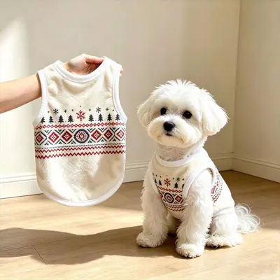 Thick Flannel Winter Vest for Small and Medium Dogs and Cats