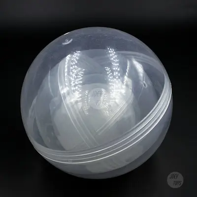 Transparent Plastic Gashapon Capsule, 28-160 mm, Refillable Empty Shell