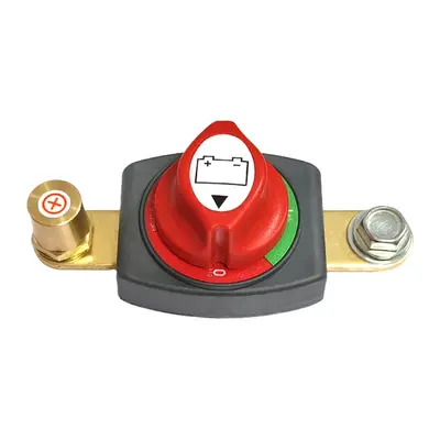Brass Battery Terminal Disconnect Switch, High Current, Car Modification - 9