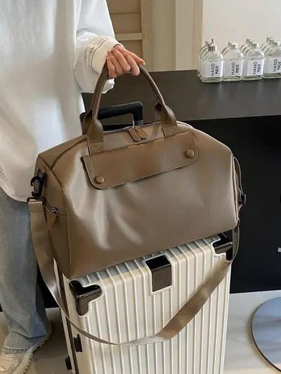 Cross-border large capacity dry and wet separation sports bag waterproof Oxford fabric portable crossbody travel bag lightweight business trip luggage - 2