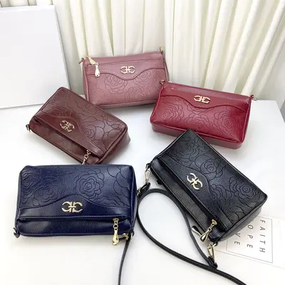 Women's Single Shoulder Crossbody Clutch with Coin and Phone Compartment - 5