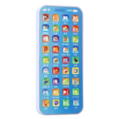 Children's Educational Toy Phone, Baby Story Machine, Multifunctional Simulated Touchscreen Early Learning Phone, Smart Talking Reading Pen