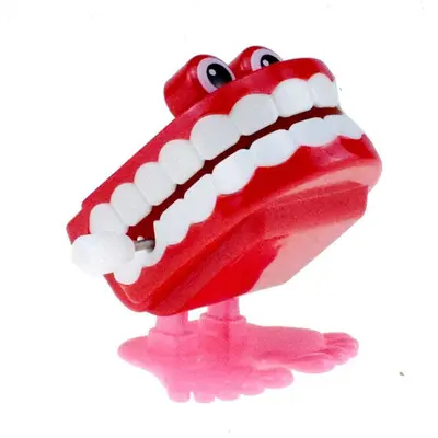 Halloween Wind-Up Jumping Pumpkin and Skeleton Toy - 9