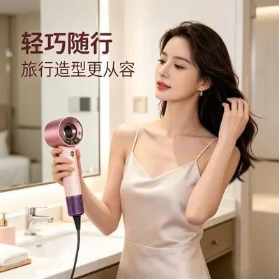 Mini Travel High-Speed Hair Dryer, Portable Electric Hair Blower - 5