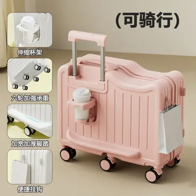 Children's Ride-On Suitcase, 6 Wheels, Combination Lock - 9