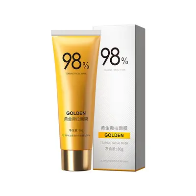 Gold Peel-Off Face Mask with Deep Cleansing for Blackheads, for Men and Women - 6