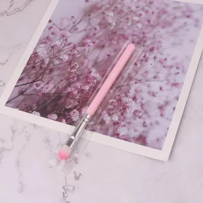 Single Makeup Brush, Portable Eyeshadow and Lip Brush for Beginners - 12