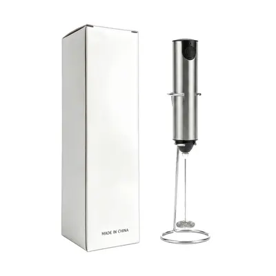Electric Handheld Milk Frother Egg Beater with Dust Cover Coffee Matcha Foam Maker - Direct Factory Supply - 12