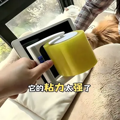 Reverse roll lint remover tape, wide lint remover roller tape lint remover, hair removal device pet lint remover roller - 10