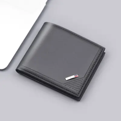 Yeni model cüzdan erkek man wallet iş erkek deri cüzdan erkek kartlık erkek sınır ötesi özel tedarik fabrika toptan