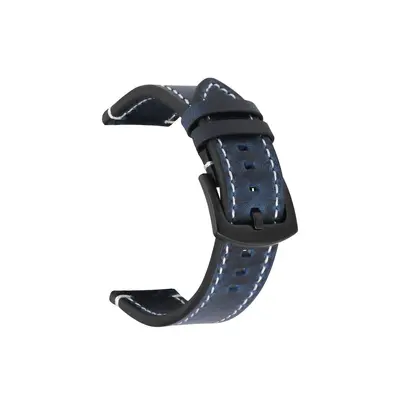 Genuine Leather Crazy Horse Watch Strap for Moto GearS3 - 10