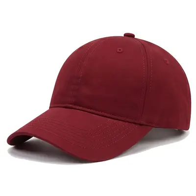 High Quality Oversized Sweatband Water-Washed Cotton Baseball Cap Soft Top Sun Character Buckle Duck Tongue Cap Men's Blank Sunproof Sunshade Hat - 13
