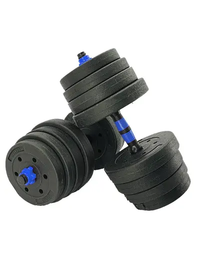 Umweltfreundliche Hanteln, geruchslose Gummiummantelte umweltfreundliche Kurzhantel-Doppelzweck-Set, herausnehmbares Fitness-Heimsport-Arm-Muskeltraining für Männer