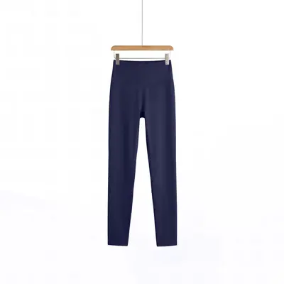 Çıplak his yoga pantolonu, yüksek bel, kalça kaldırıcı, dokuz çeyrek - 8