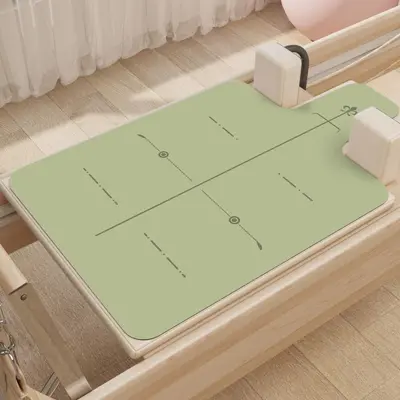 PU Rubber Pilates Non-Slip Mat, Sweat-Absorbent, Thickened - 10