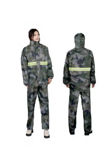雨衣雨裤套装全身暴雨成人男女分体骑手电动车摩托车外卖加厚骑行 - 9