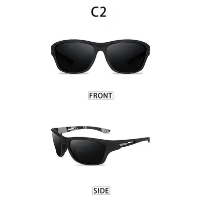 Fashion sports men's polarized colored film series dustproof mirror cycling sunglasses 8336