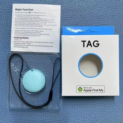 AirTag locator GPS for Apple anti-loss tracker mini small anti-loss device invisible ultra-compact - 10