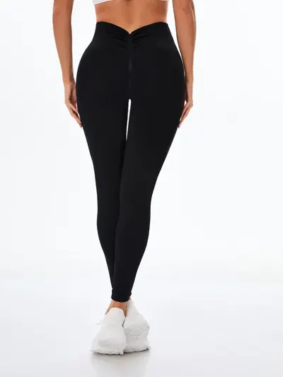 Women's High-Waist Seamless Yoga Leggings, Butt-Lifting Quick-Dry Sports Pants