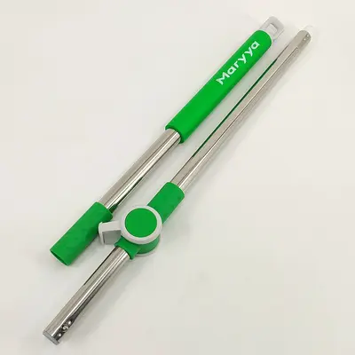 Meiliya Hand-Press Mop Handle for Rotating Mop with Octagonal Disc - 7