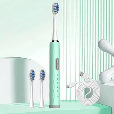 Electric toothbrush couple set fully automatic sonic rechargeable gift box - 9