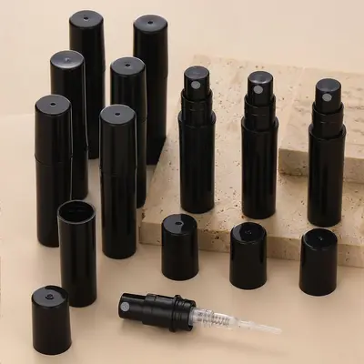 235 ml nokta yapışkanlı plastik parfüm şişesi dolum şişesi sıvı deneme sprey şişesi taşınabilir kozmetik şişesi