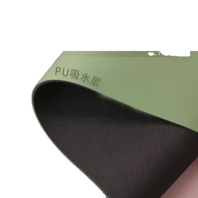 Kalın oval kauçuk yoga matı, kaymaz, sessiz - 6