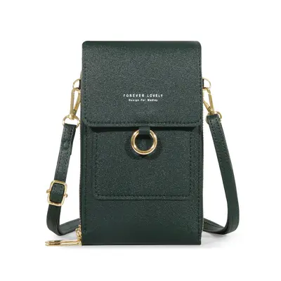 MADLEY Crossbody-Handytasche aus PU-Leder mit Touchscreen - 11