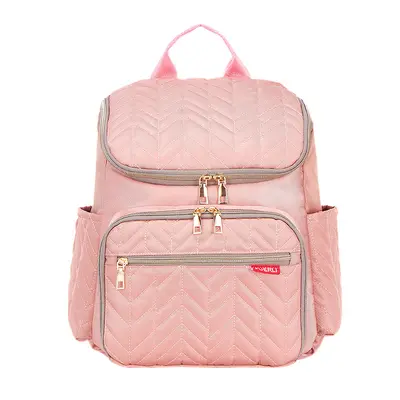Large Capacity Baby Diaper Backpack with Wet and Dry Separation - 12