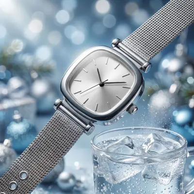 Hochwertige, trendige Instagram-Style Cross-Border-Mode-Damenuhr mit elegantem und kompaktem Charakter, Großhandels-Damenuhr mit Mesh-Armband. - 7