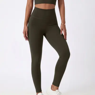 Women's High-Waist Yoga Pants, High Stretch, Butt Lifting Sports Leggings - 12
