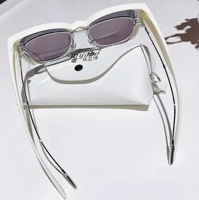 Polarisierter Clip-on-Sonnenbrille, passend über Brillen - 4
