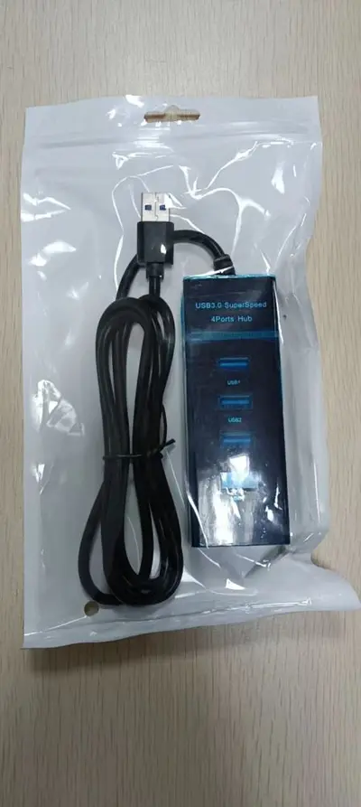 USB HUB bir-çoklu dört bağlantı noktalı yüksek hızlı hub bilgisayar USB 3.0 ayırıcı genişletici USB arayüz genişletici - 12