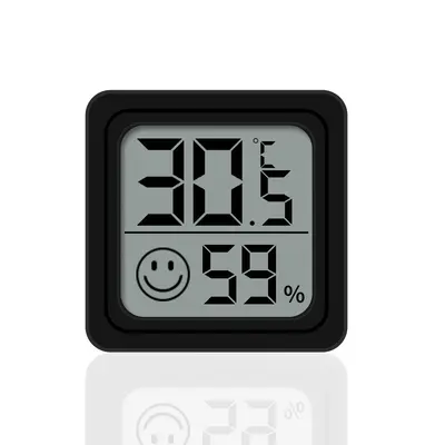 Mini-Digitalthermometer und Hygrometer, tragbar - 8