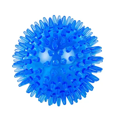 Squeaky Hedgehog Spiky Ball Dog Toy, Teeth Cleaning - 6
