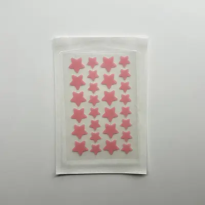 Bunte Sternchen-Hydrokolloid-Pickelpflaster mit ätherischen Ölen - 7