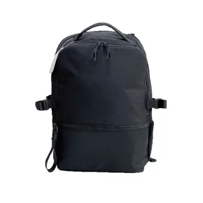 Lu Bag New Style 22L New Crew Backpack Waterproof Double Shoulder Bag Wide Shoulder Straps Curved Carry Straps Laptop Bag School Bag - 5