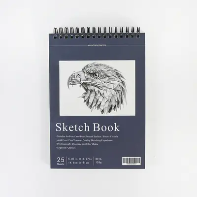 A4 and A5 Blank Sketchbook for Students and Art Drawing - 8