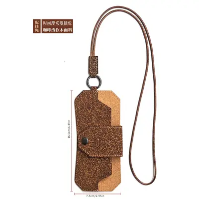 Kork-Reisepass-Tasche mit Kaffeesatz-Design - 9